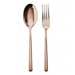 Linear pvd rame coppia posate 